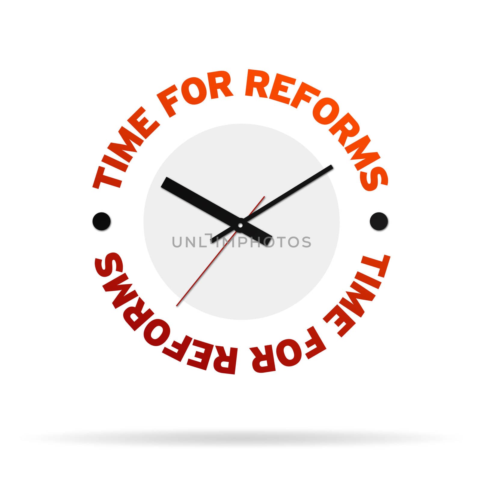 Time For Reforms Clock by kbuntu
