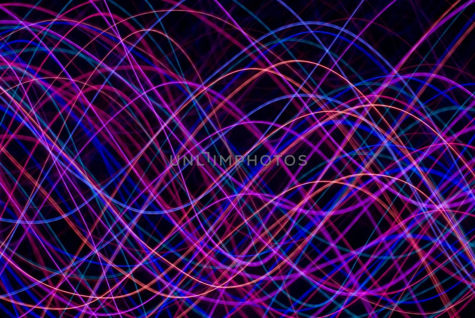 abstract background of colourful sinusoidal waveforms in red pink magenta and blue