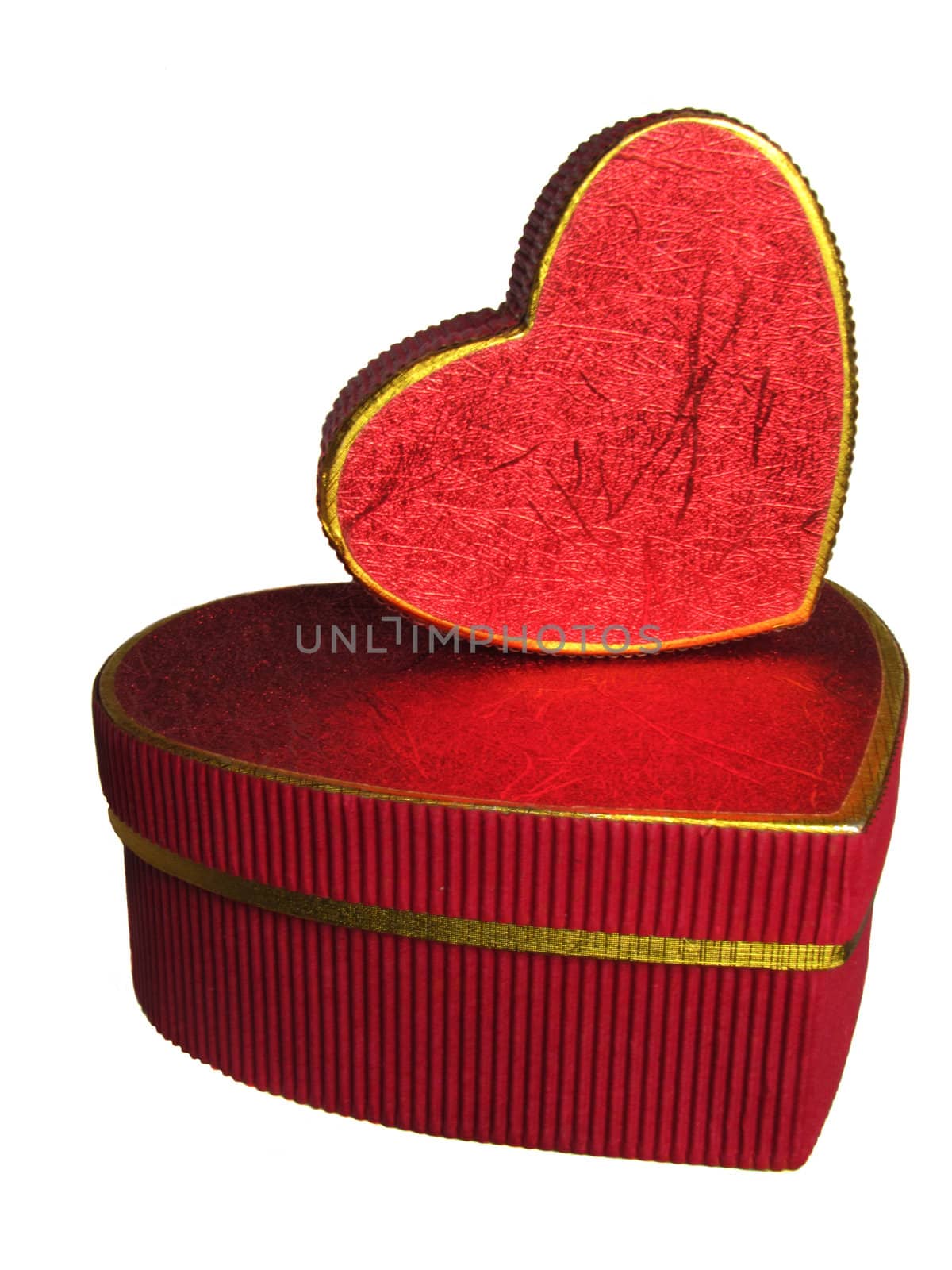 red heart gift box by rodakm