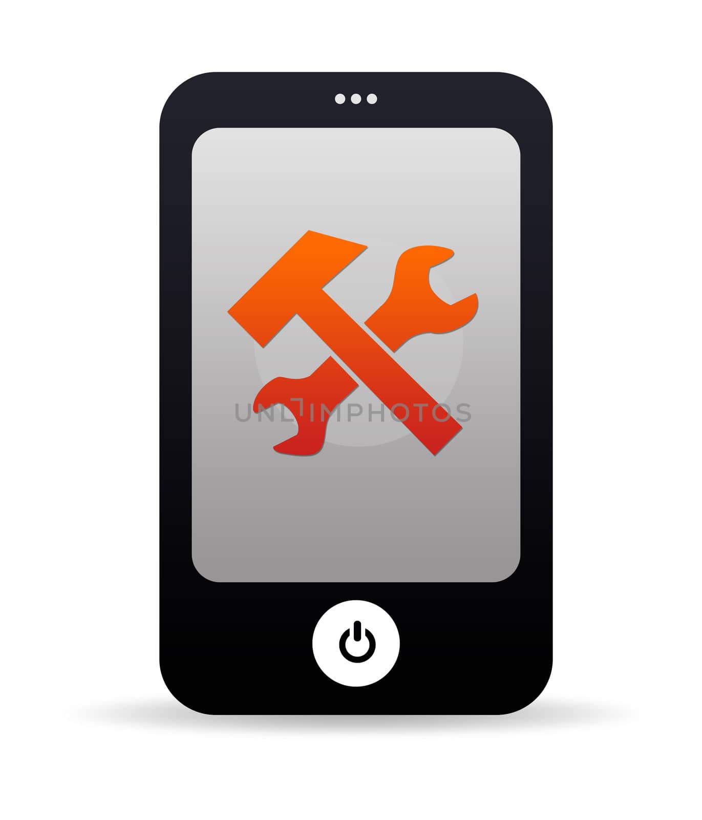 Mobile Phone and Tools by kbuntu