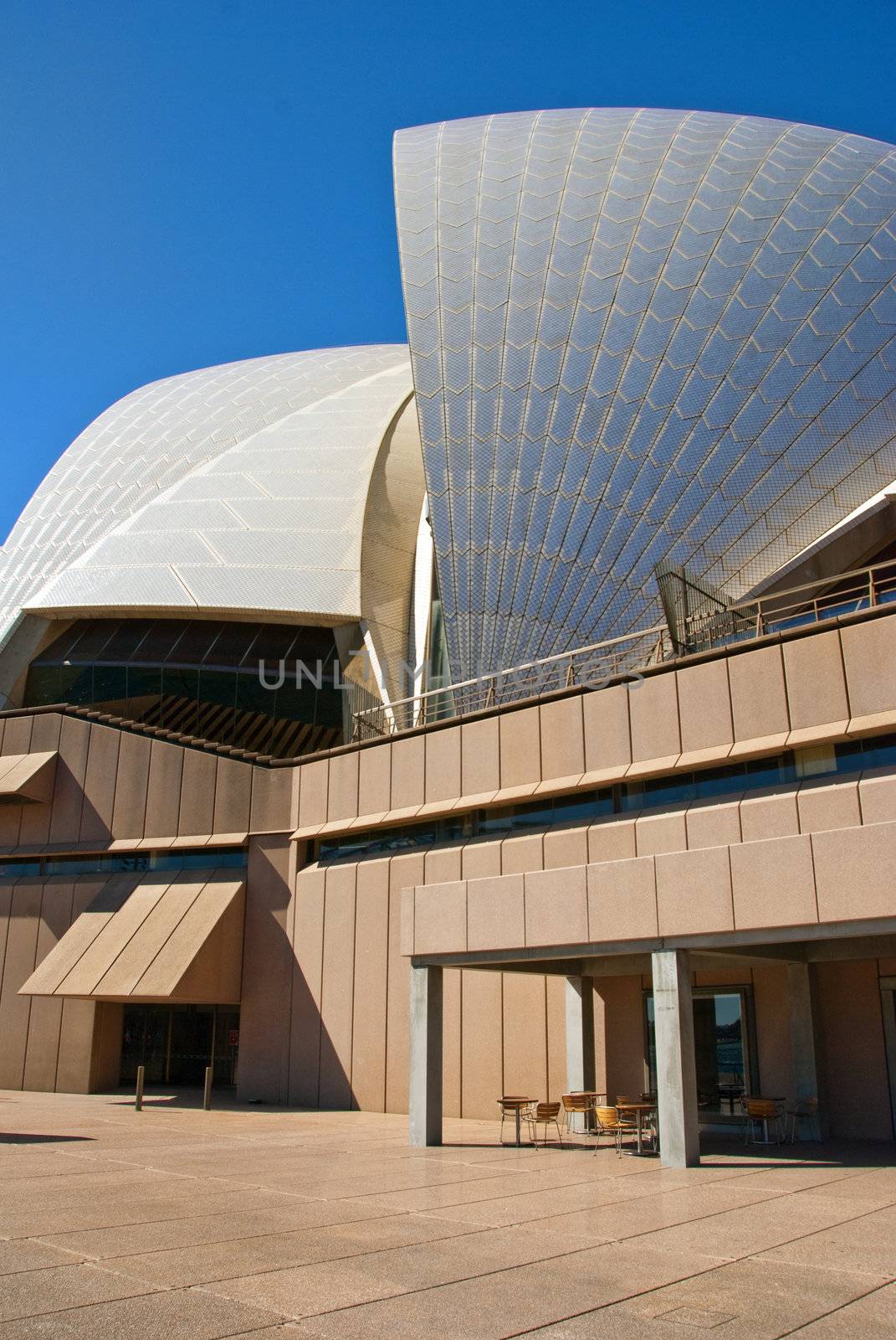 Detail of the Sydney Opera House, Australia, 2009