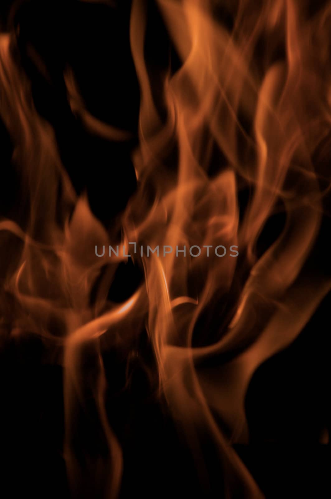 Fire abstract, vertical by shalomyoseph