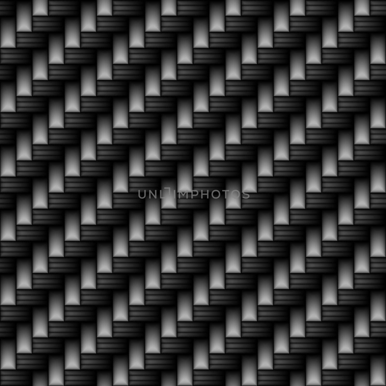 Black carbon fiber material that works great as a pattern.  It tiles seamlessly in any direction.