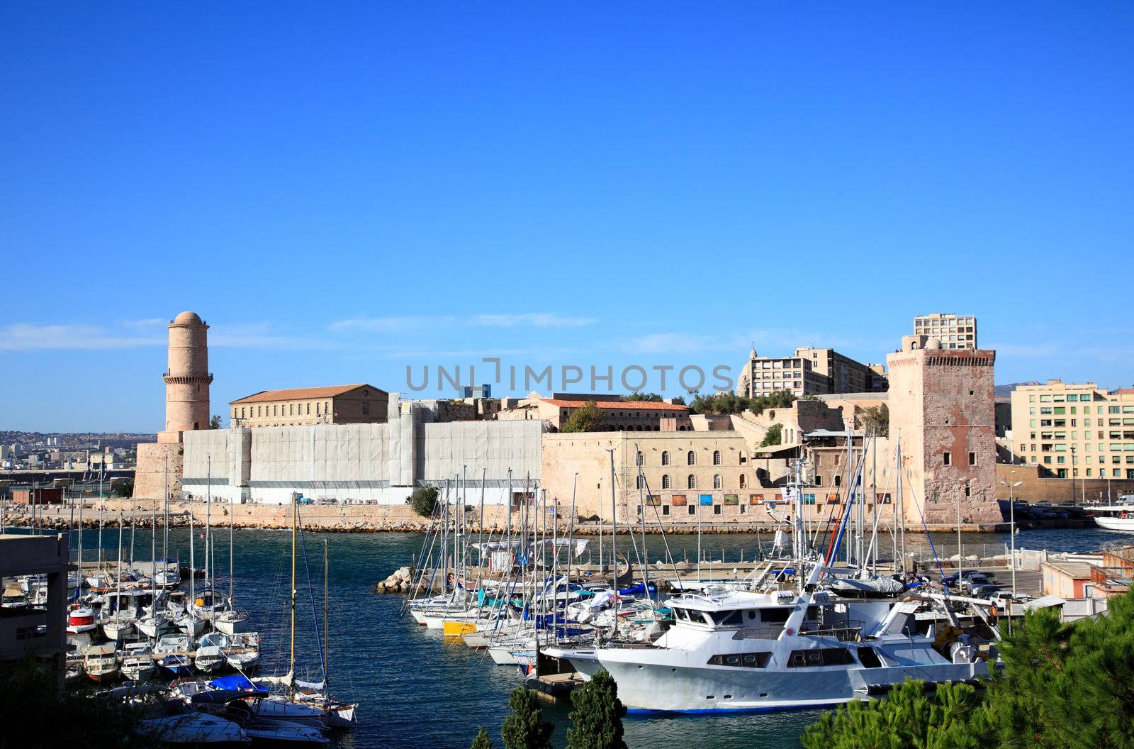 The Fort Saint-Jean in Marseille by gary718