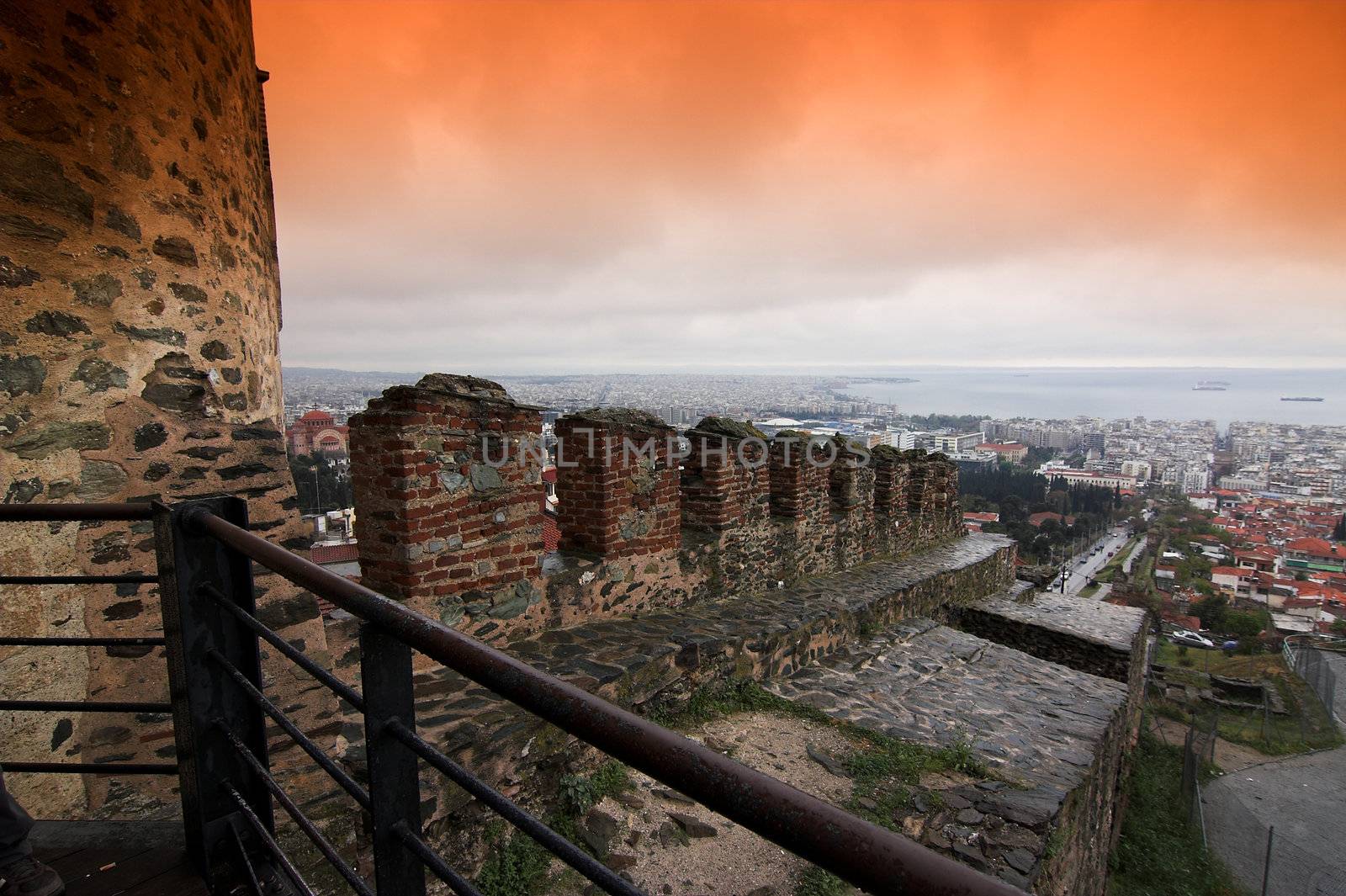 
Panoramic Image of the city of Thessaloniki