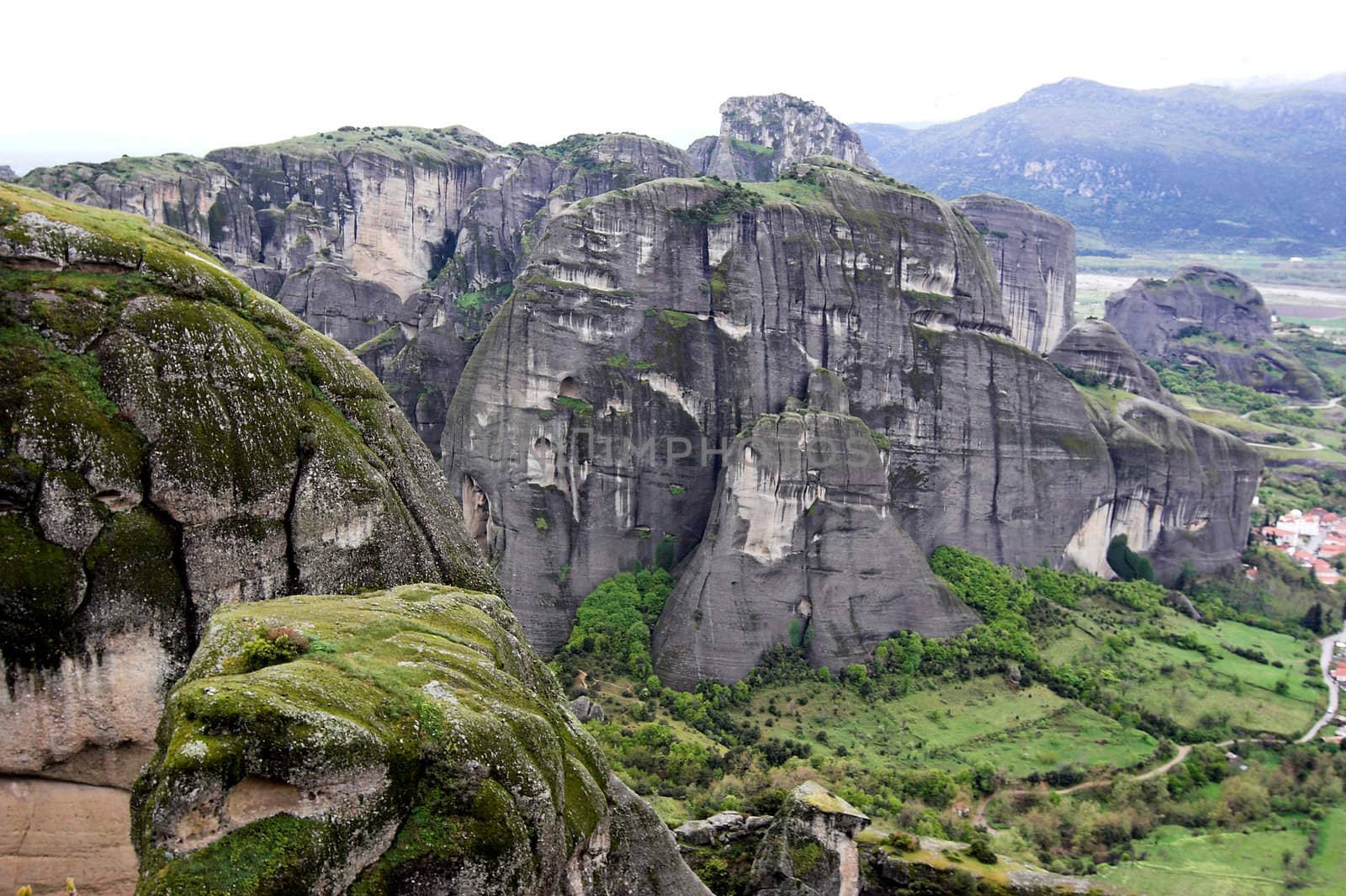 Panoramic Image from Meteora