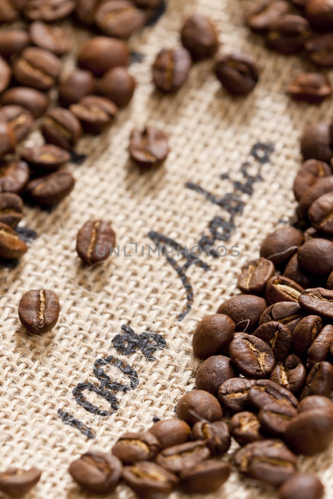 still life of coffee beans