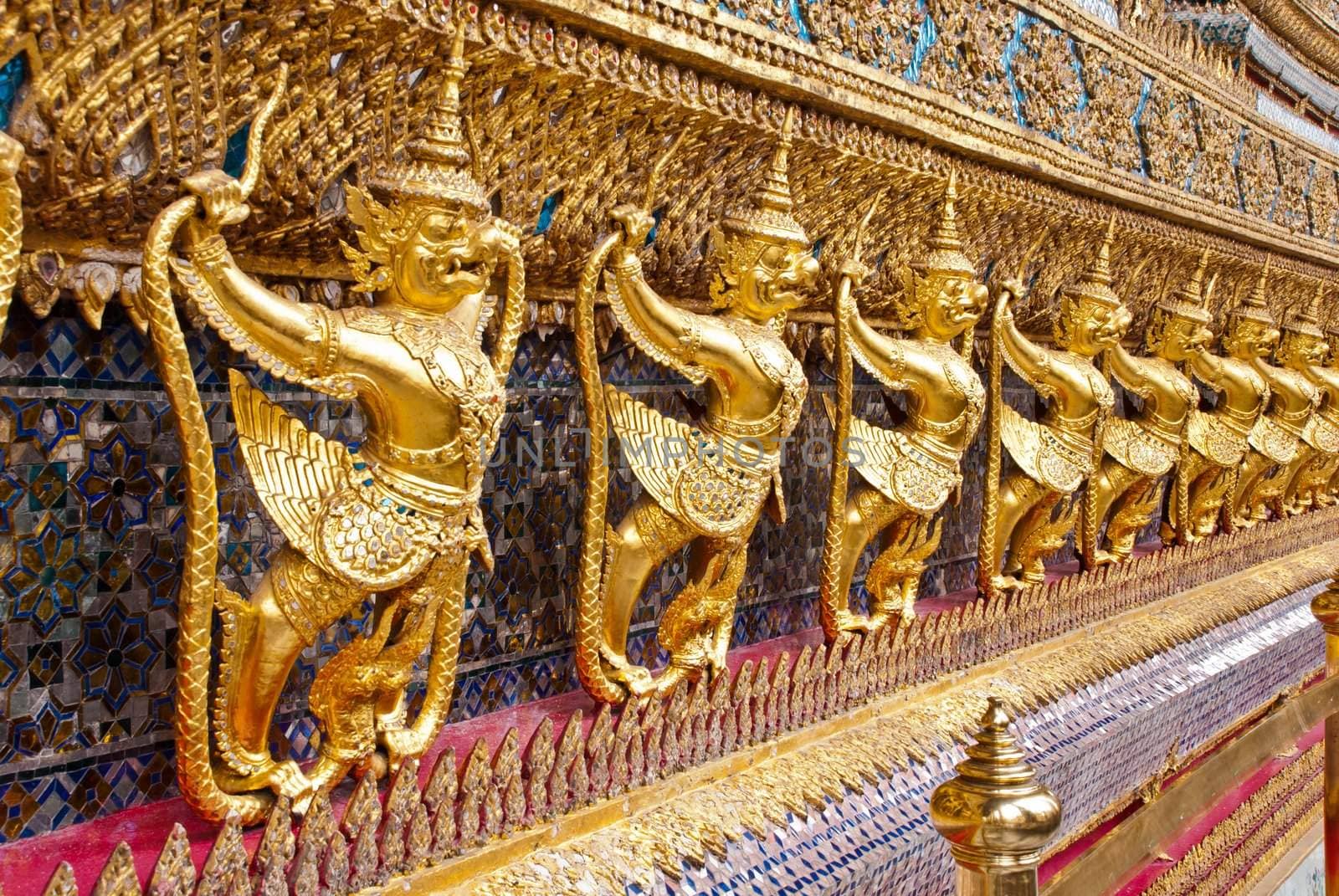Garuda in Grand Palace Bangkok Thailand
 by sasilsolutions