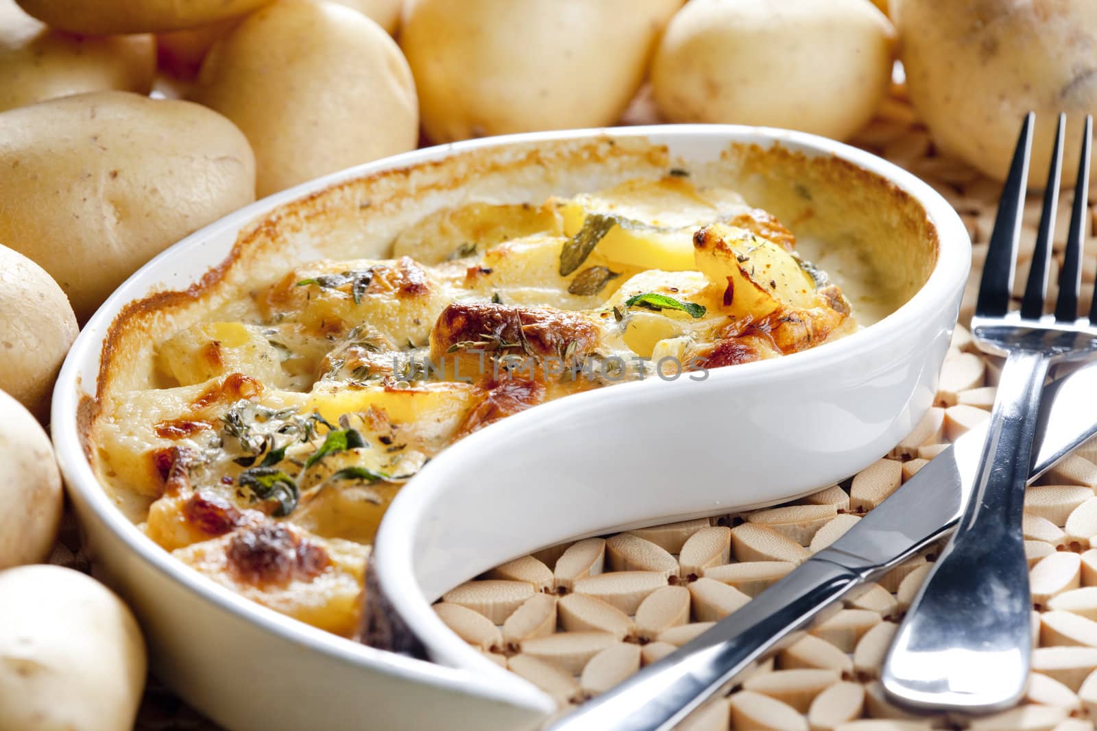 roasted potatoes