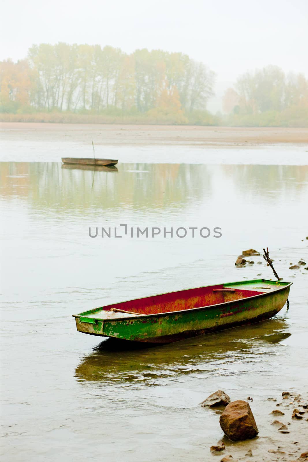 autumnal pond, Czech Republic