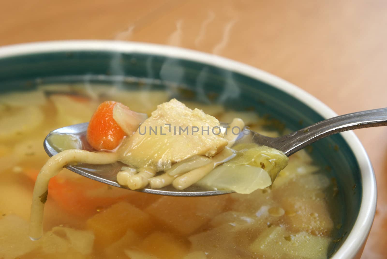Hearty Chicken Noodle Soup by AlphaBaby