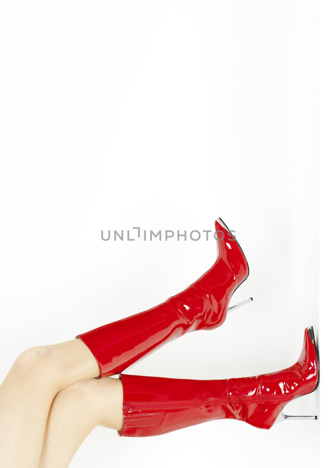 red boots
