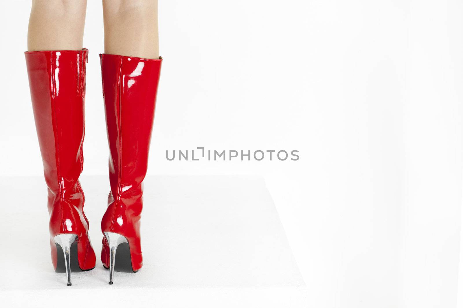 red boots
