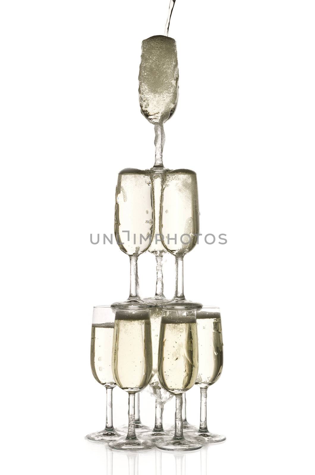 Running champagne