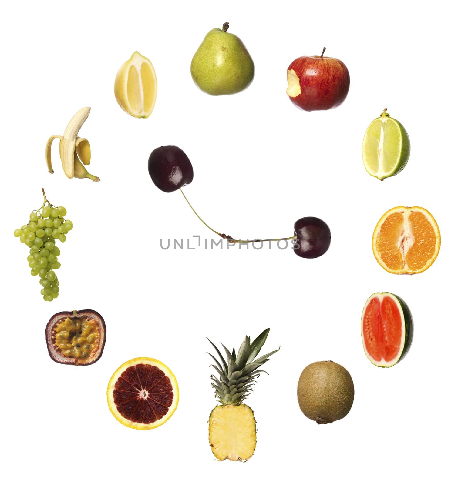 Fruit clock