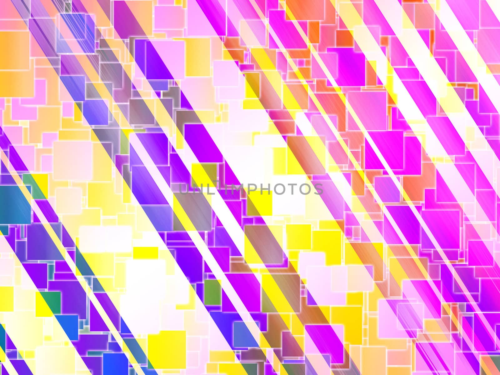 Abstract colour background made out of lines and squares.
