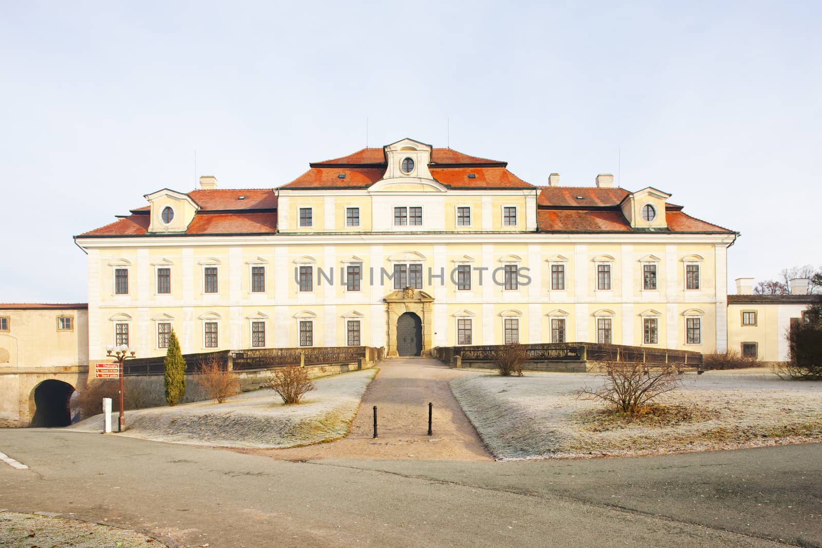 castle in Rychnov nad Kneznou, Czech Republic