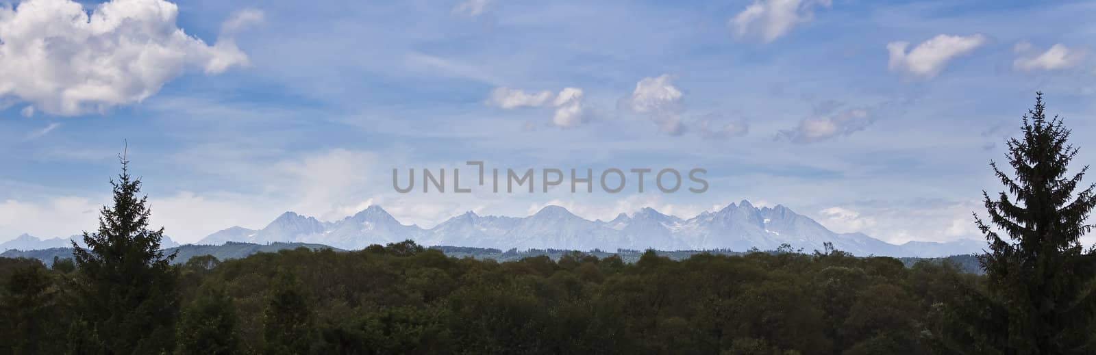 Panorama of Tatra Mountains by furzyk73