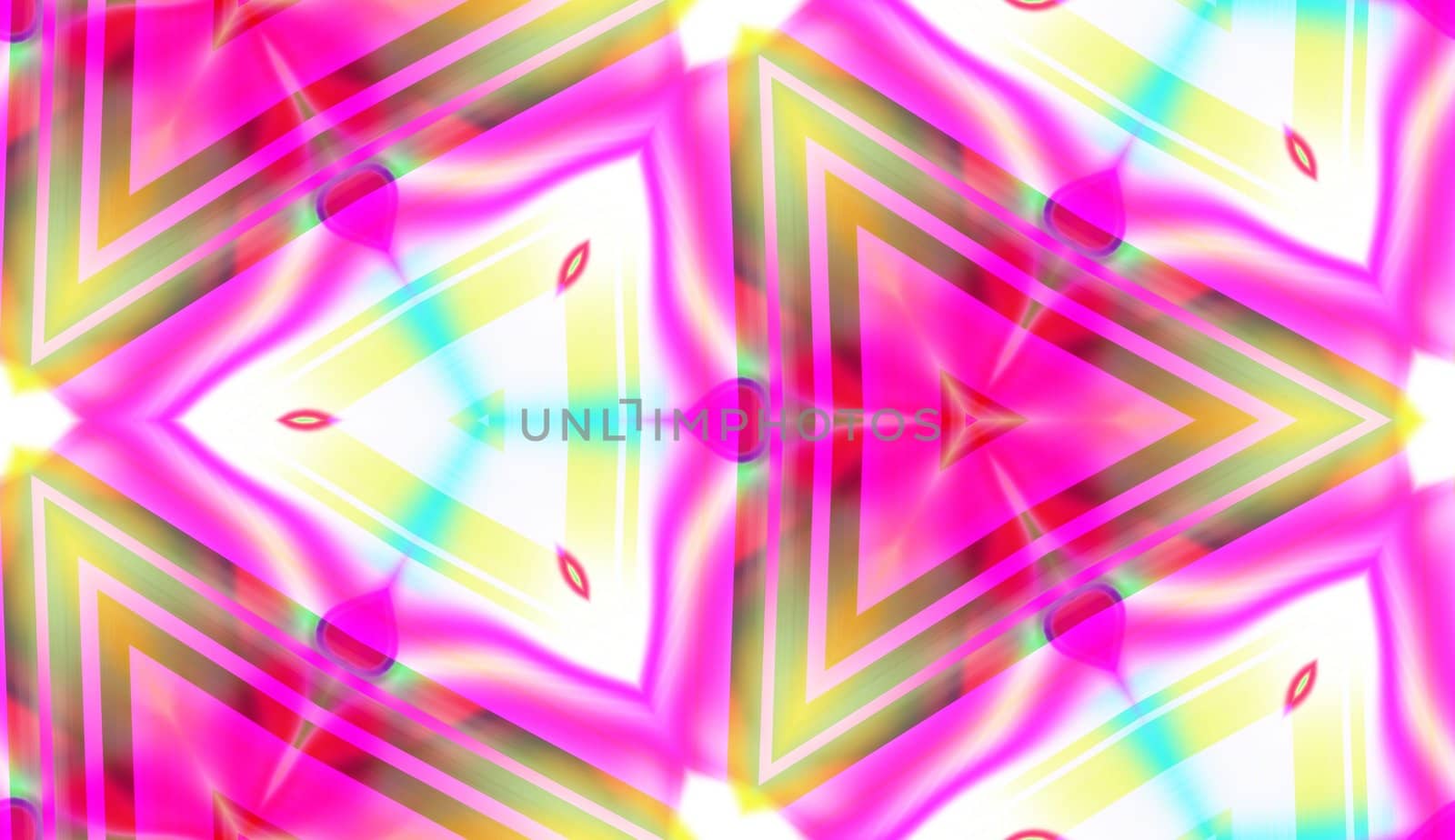 A seamless colour triangular pattern tile background.