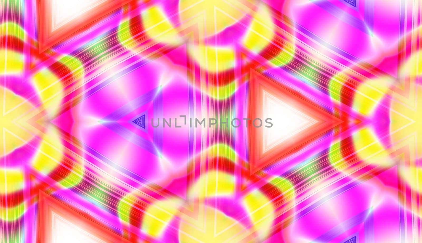 A seamless colour triangular pattern tile background.