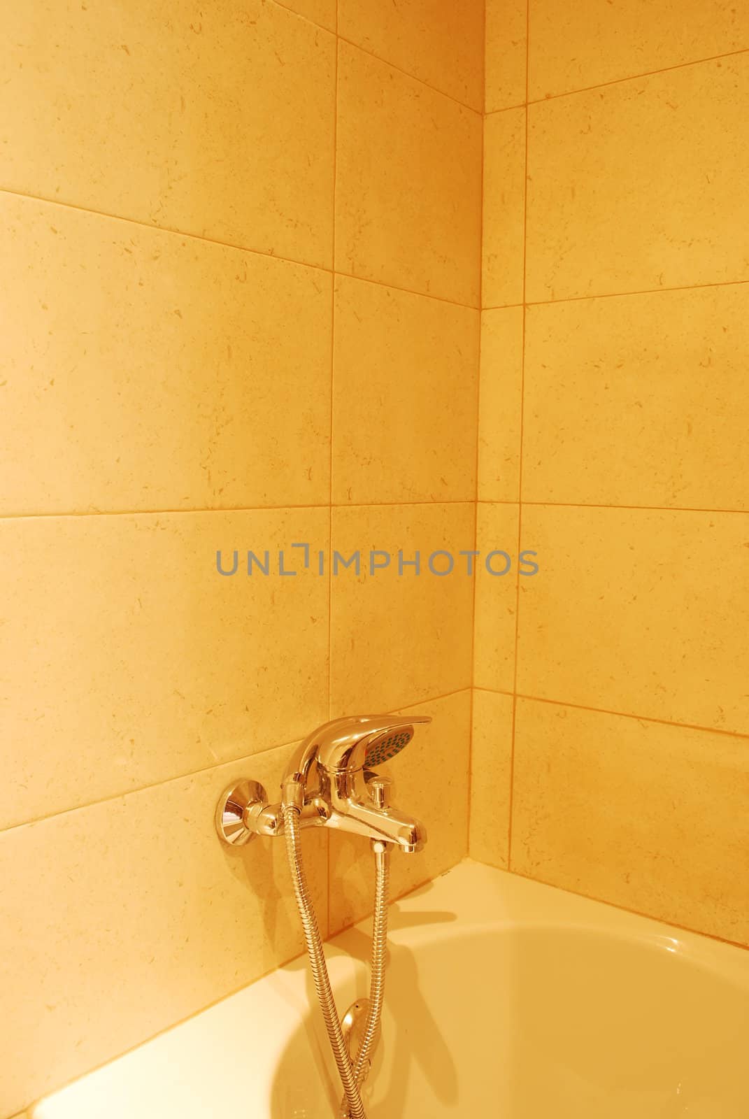 Modern shower in a luxury hotel by luissantos84