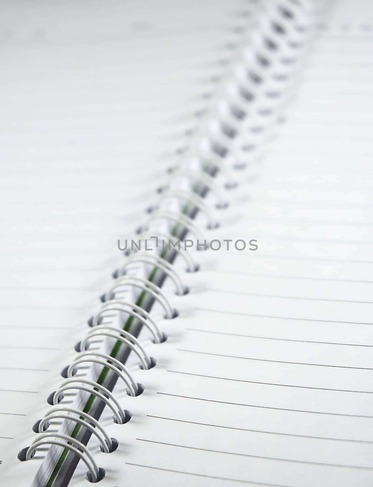 White empty diary. May you want to write something?