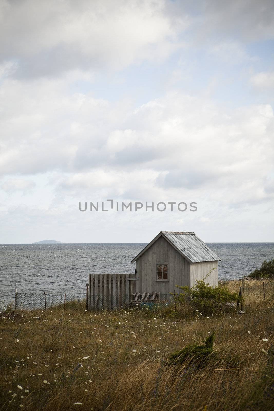 Old house by the coast
