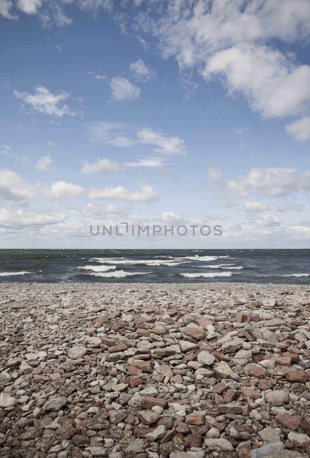Stone beach