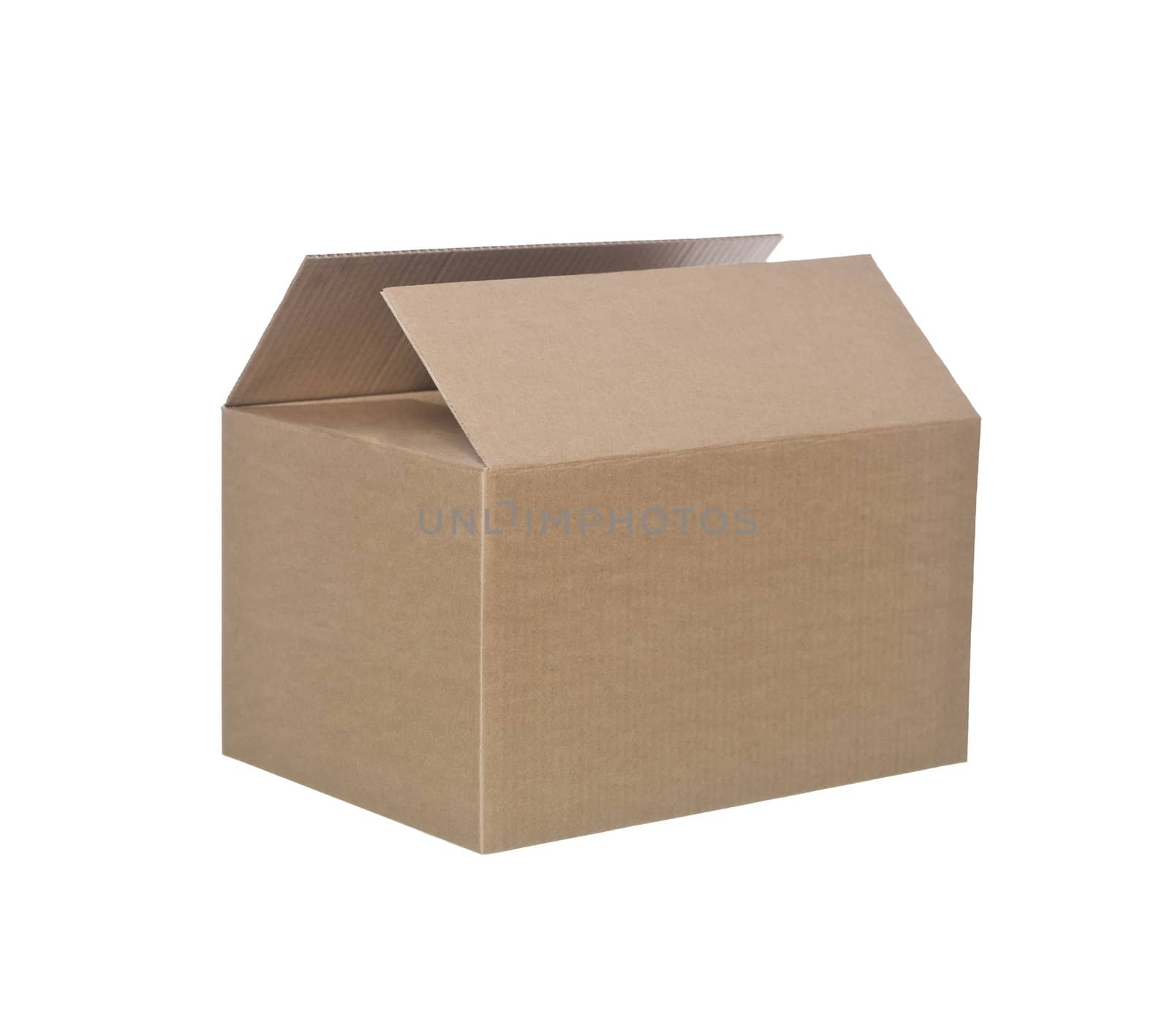 Open cardboard box by gemenacom