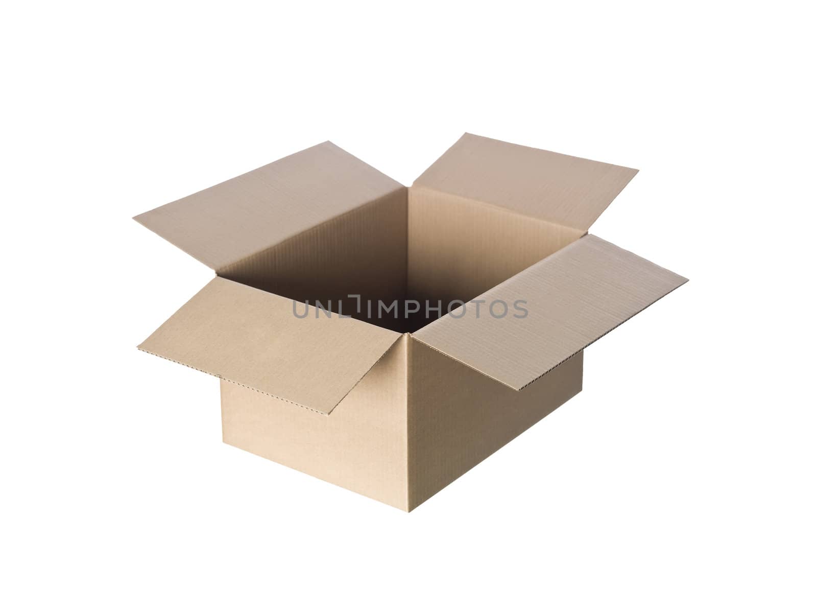 Open cardboard box by gemenacom