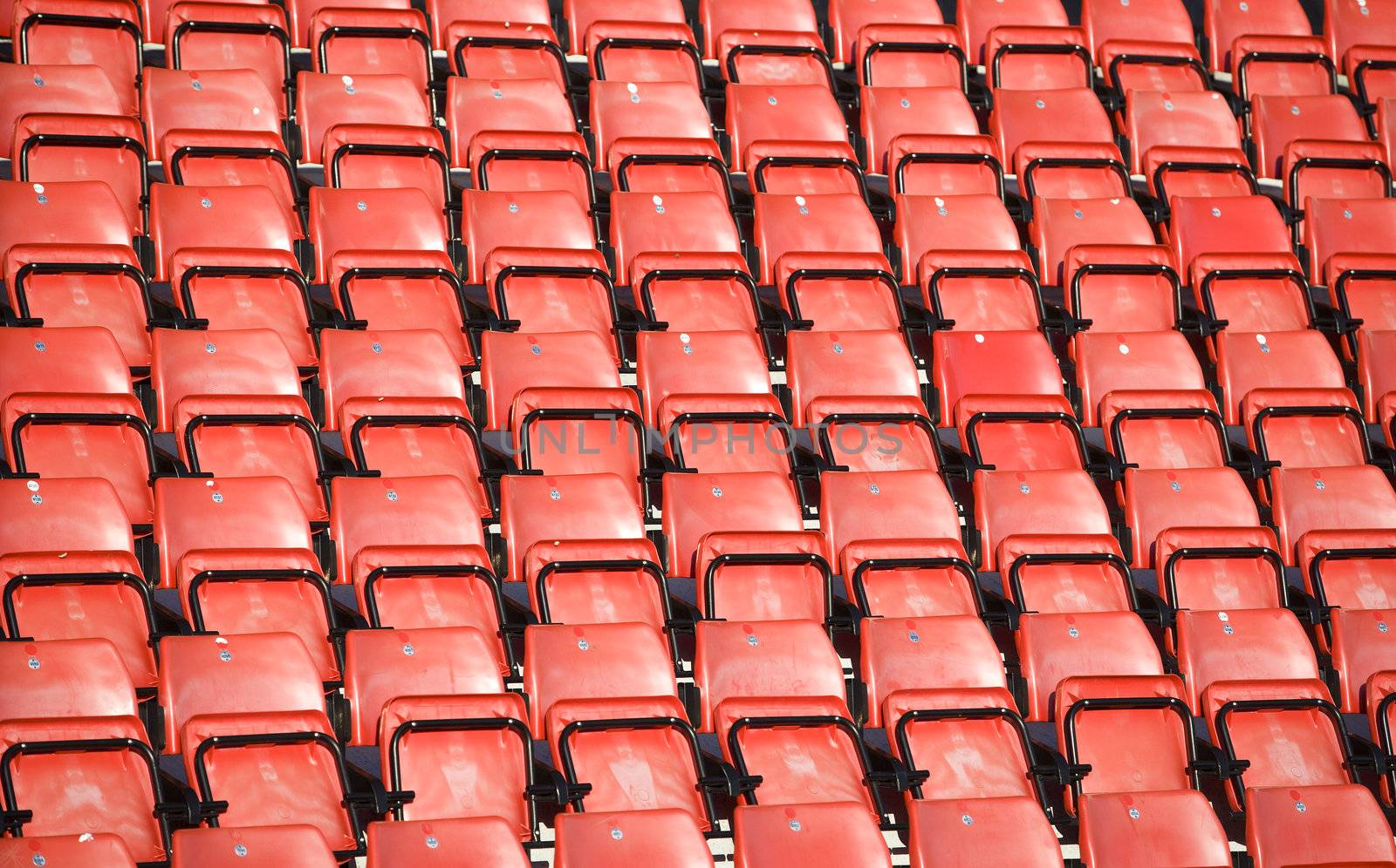 Spectators seats at a Stadium by gemenacom