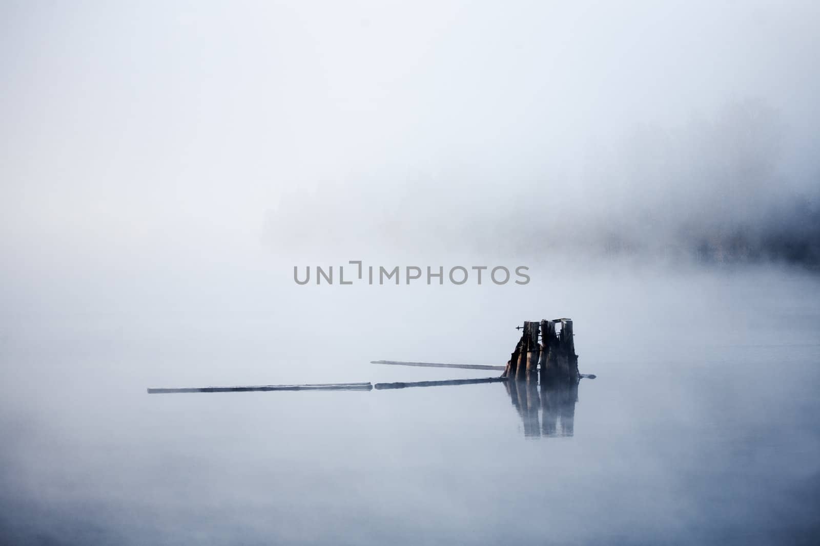 Lake landscape by Sunrise