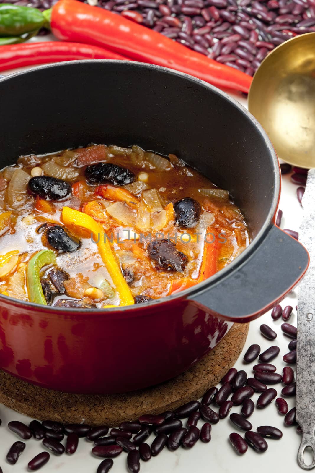 Mexican bean soup