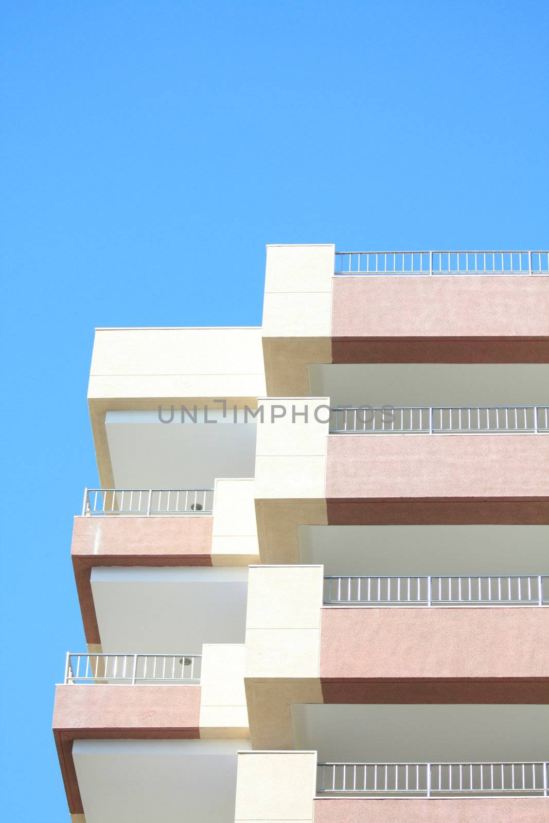 detail of an apartment building by studioportosabbia