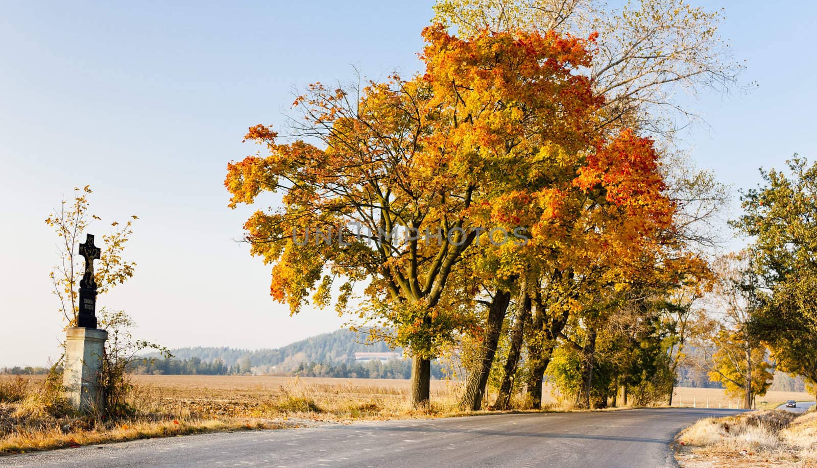 autumnal countryside, Czech Republic