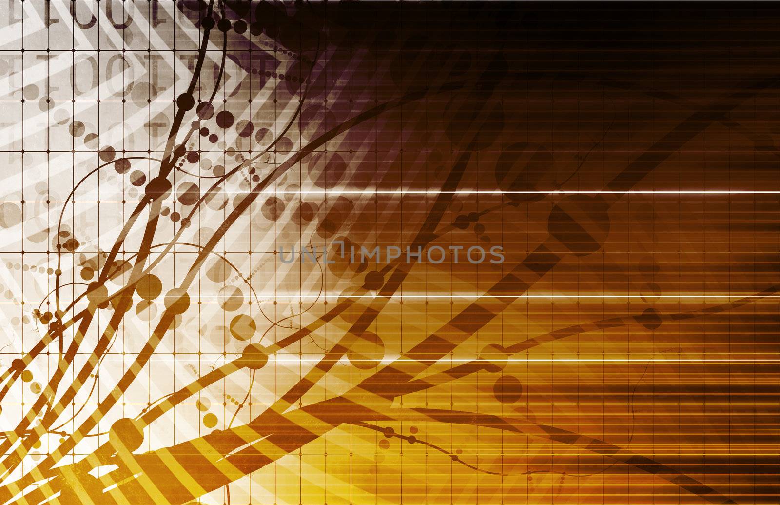 Futuristic Web Cyber Data Grid Color Background