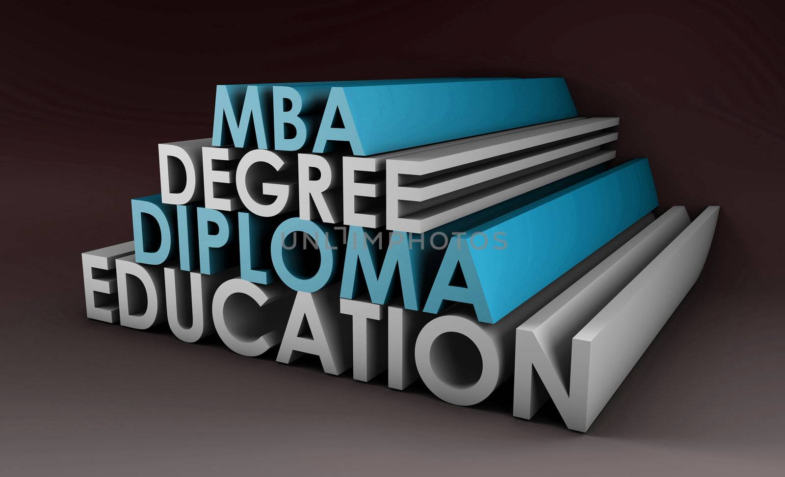 Qualifications in 3d Degree Diploma and MBA