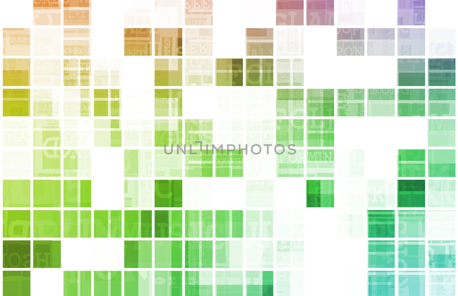 A Clean Medical Science Engineering Art Abstract