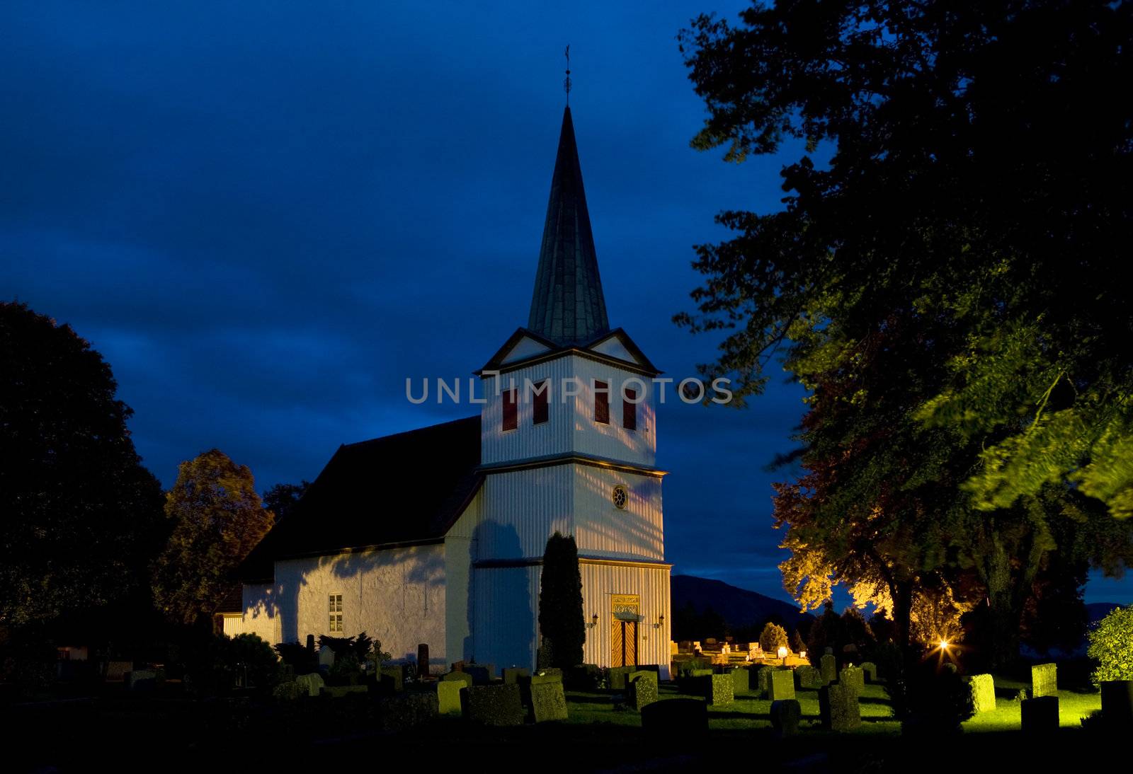 church, Nes, Norway