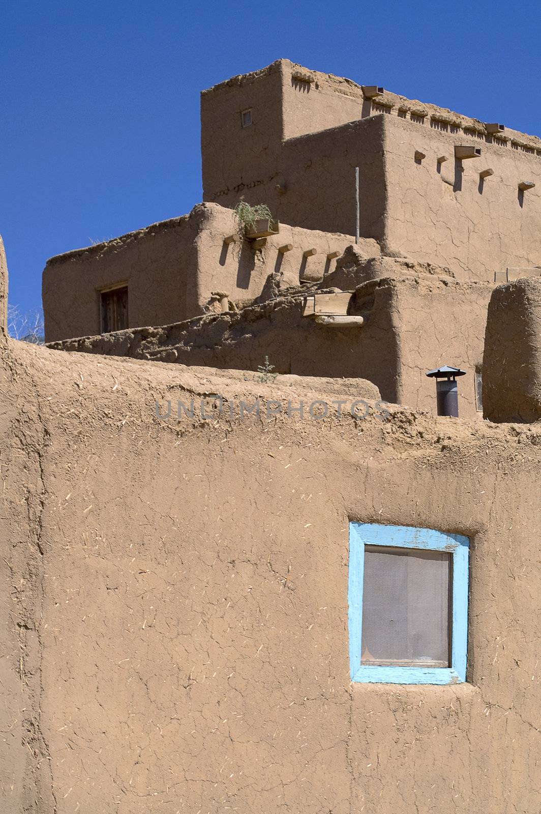 Ancient City of Taos, New Mexico USA.