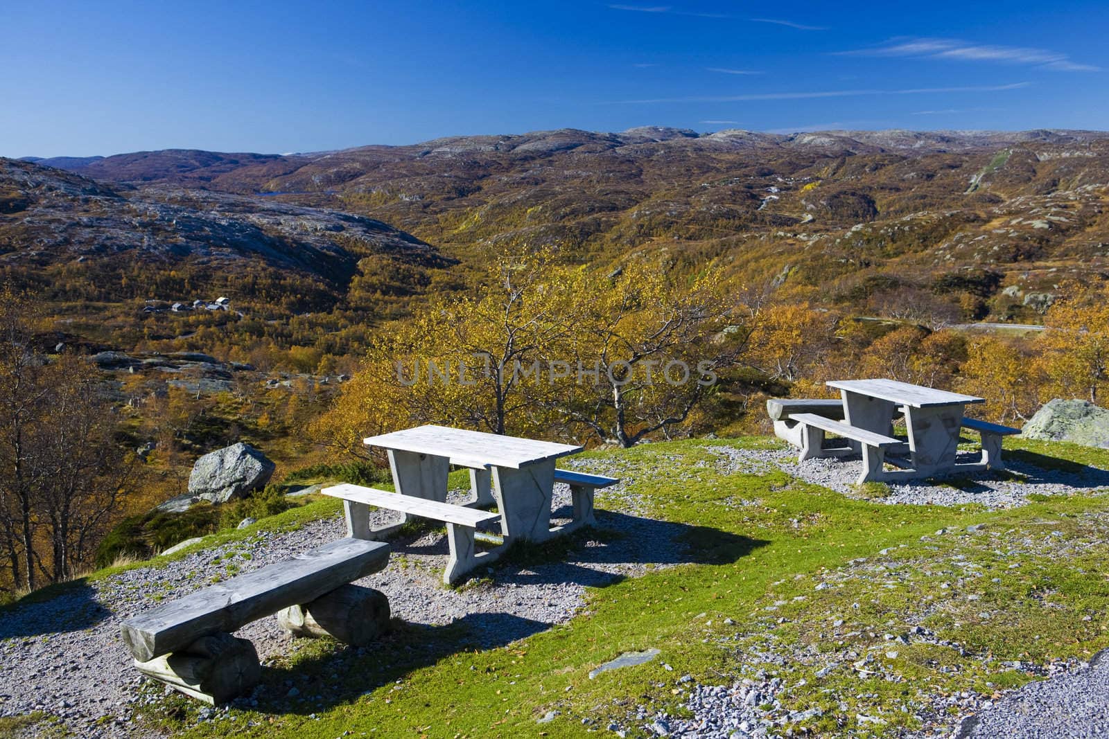 mountain range near Urdvassheii Peak, Norway