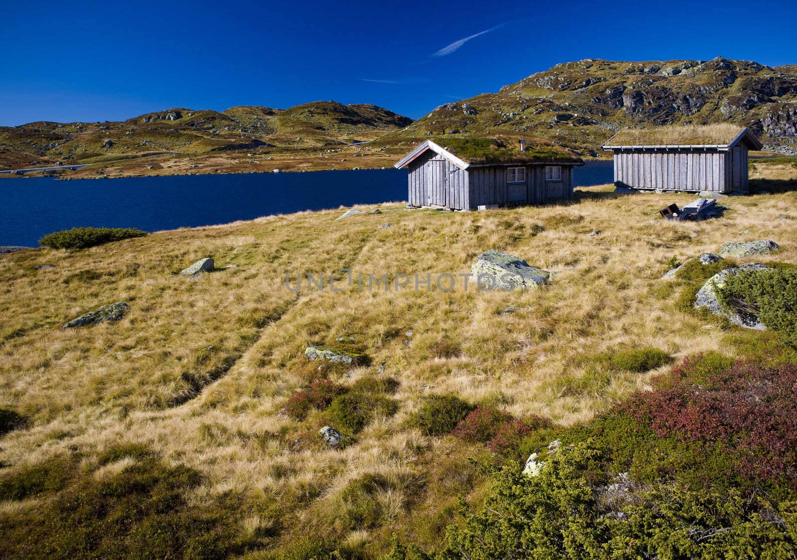 mountain range near Urdvassheii Peak, Norway