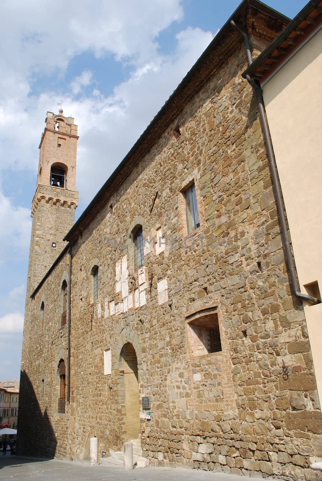 A typical example of the medieval architecture in Tuscany