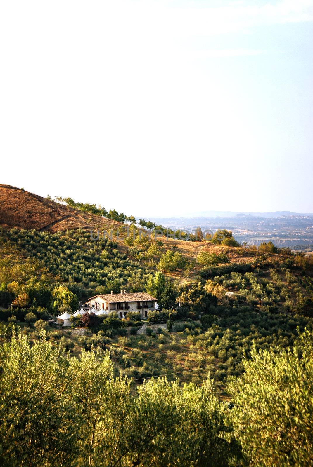 Farm house in the mountains of Italy, Serra Monacesca