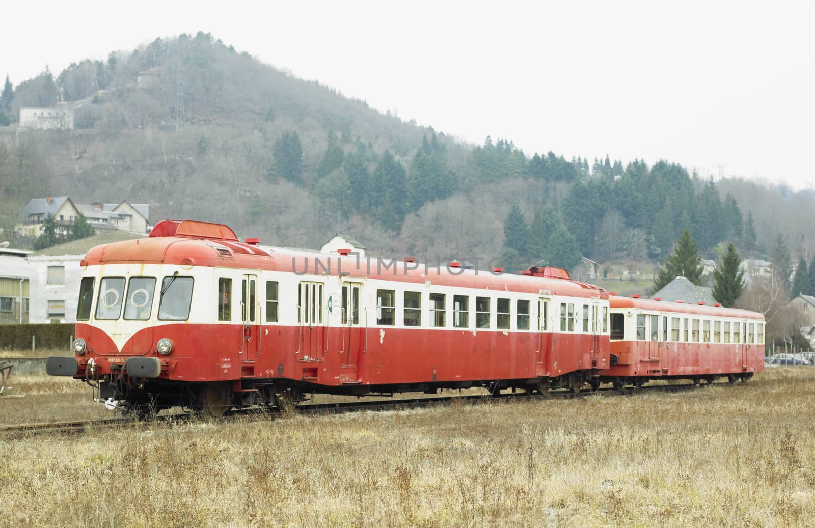 engine carriage, Bort-les-Orgues, France