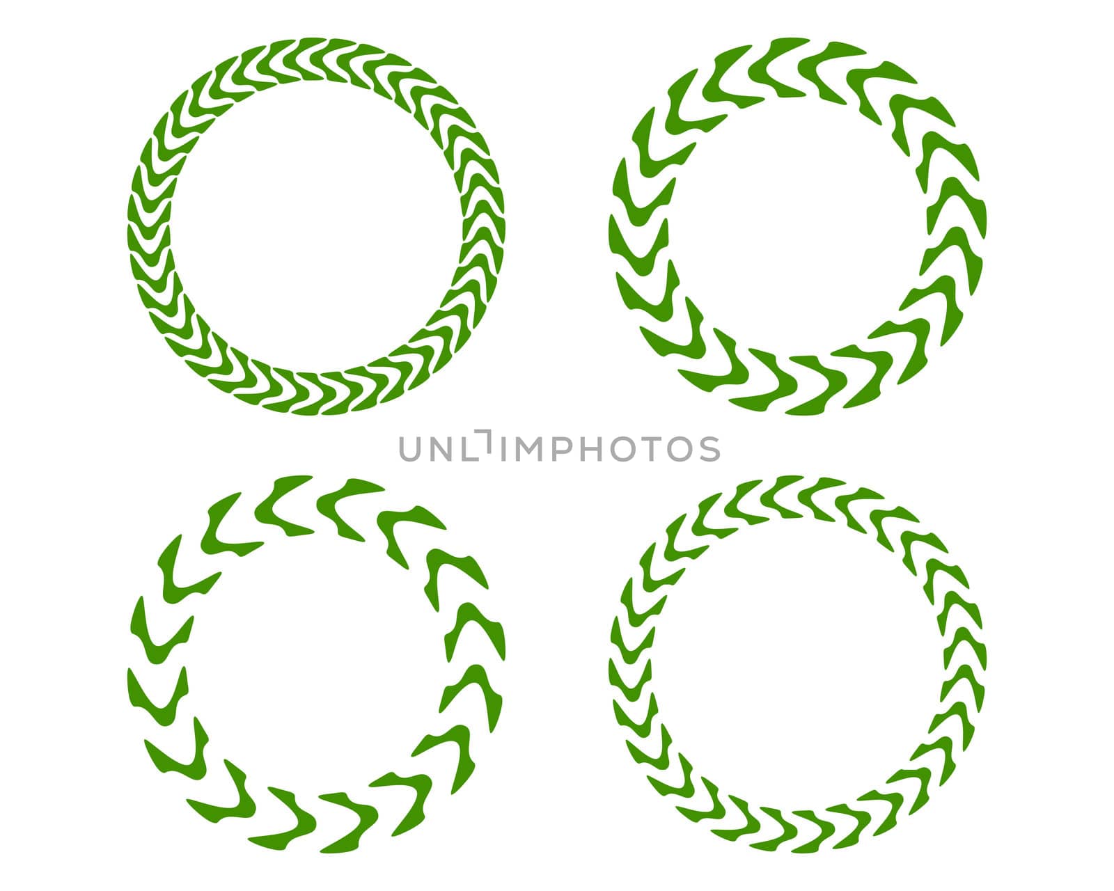 Green wreaths