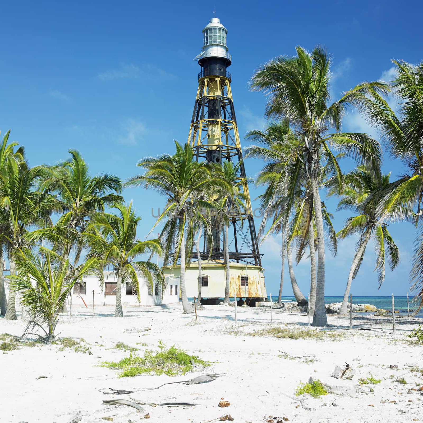 lighthouse, Cayo Jutias, Pinar del Rio Province, Cuba