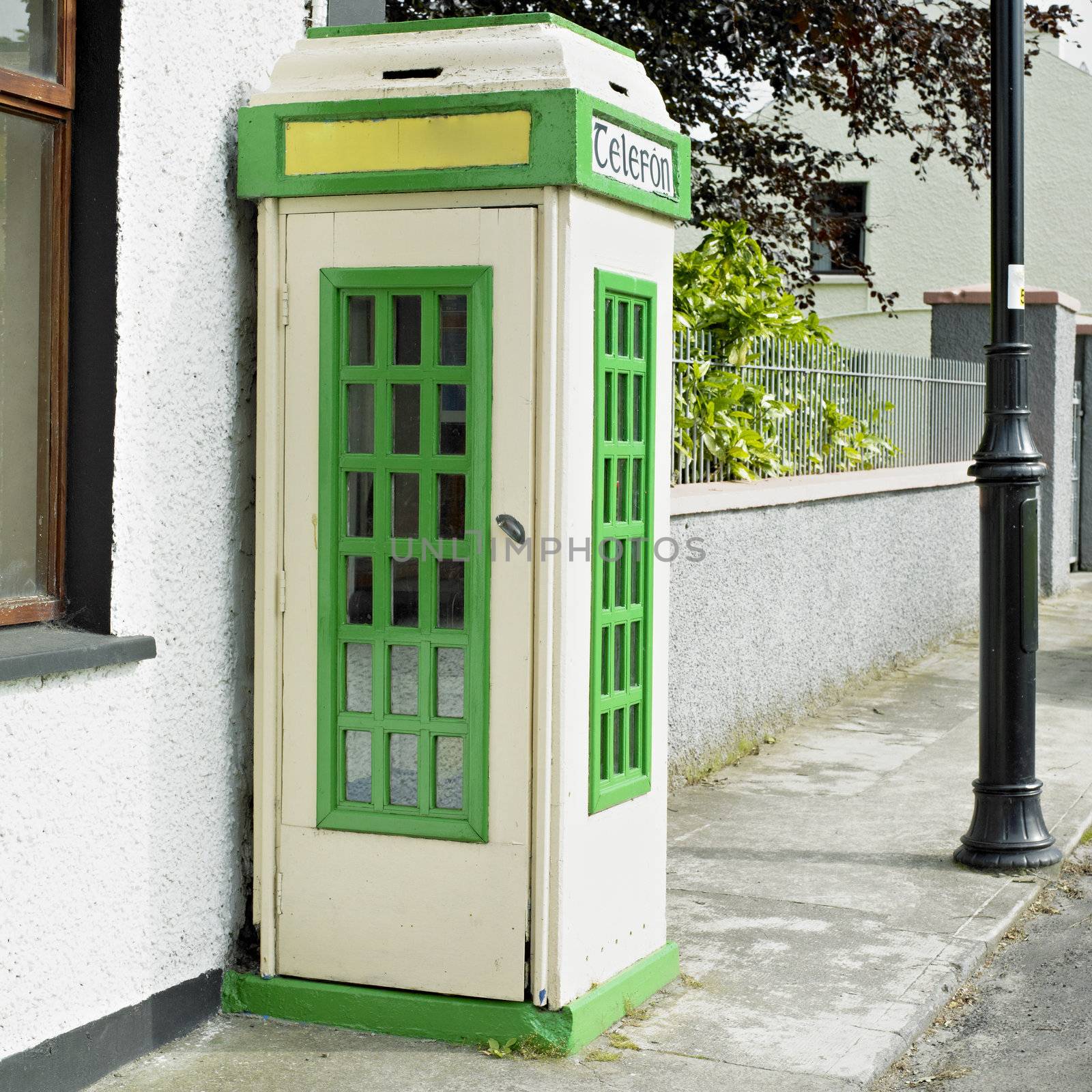 telephone booth, Malin, County Donegal, Ireland
