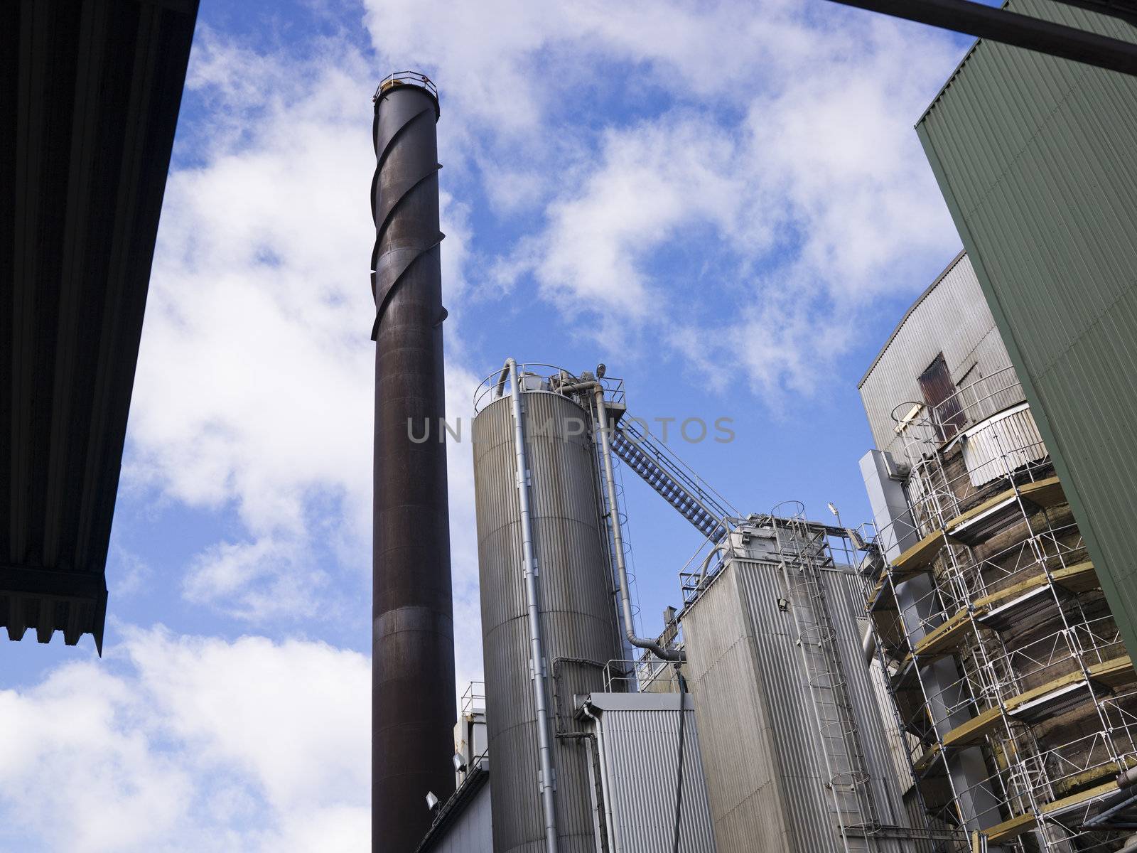 Smoking chimney