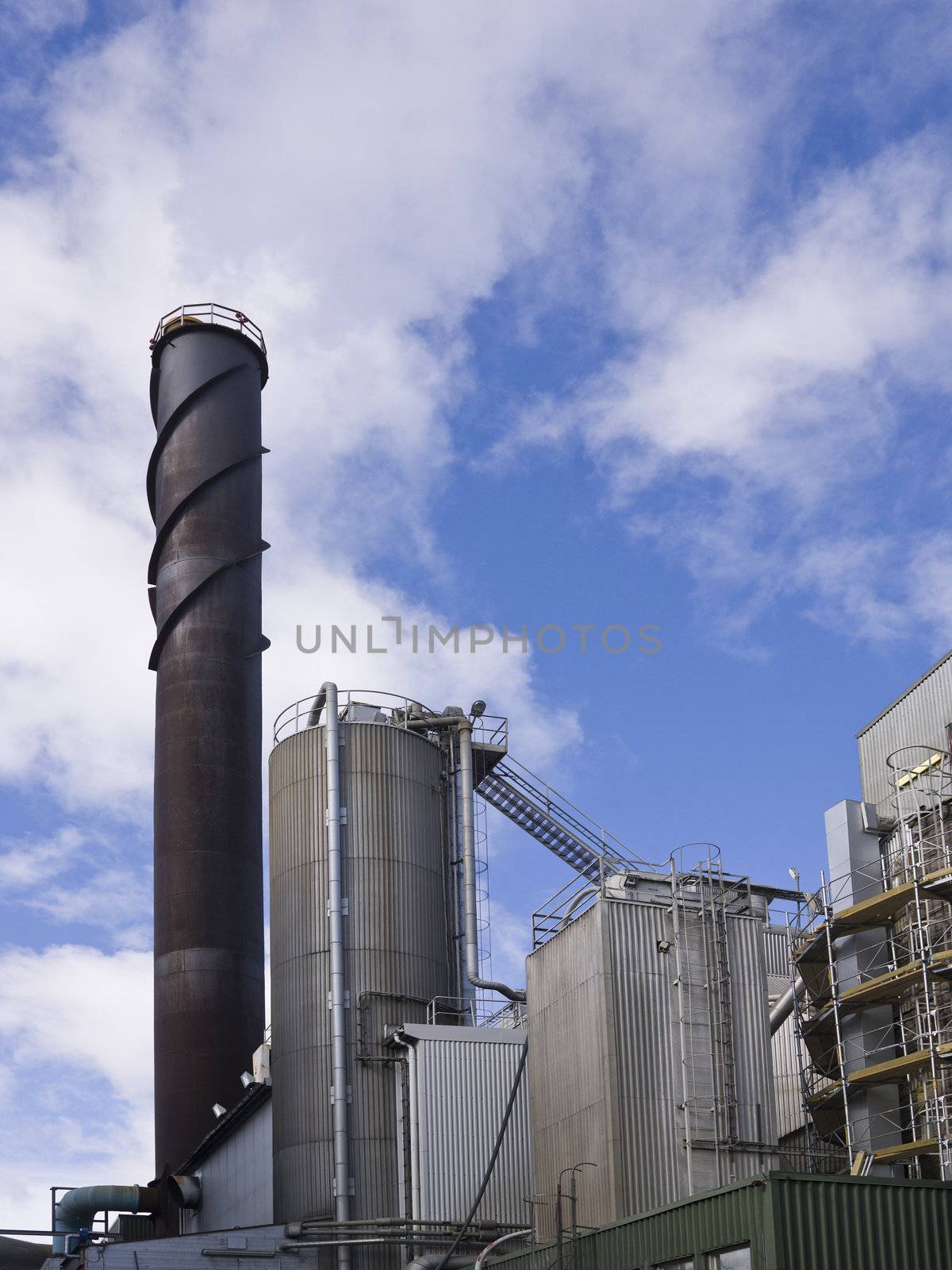 Smoking chimney